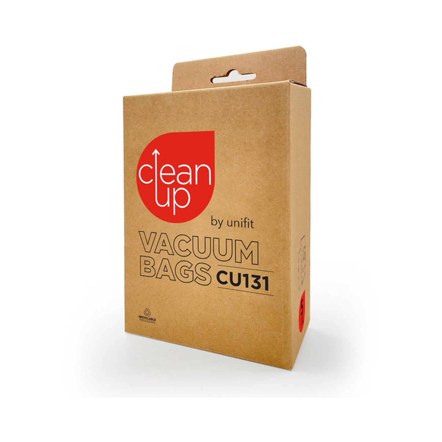 CleanUp CU131 Vacuum Bags 5 Pack