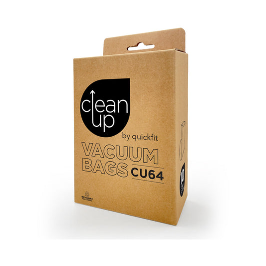 CleanUp CU64 Vacuum Bags 10 Pack