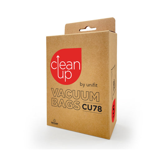 CleanUp CU78 Vacuum Bags 5 Pack