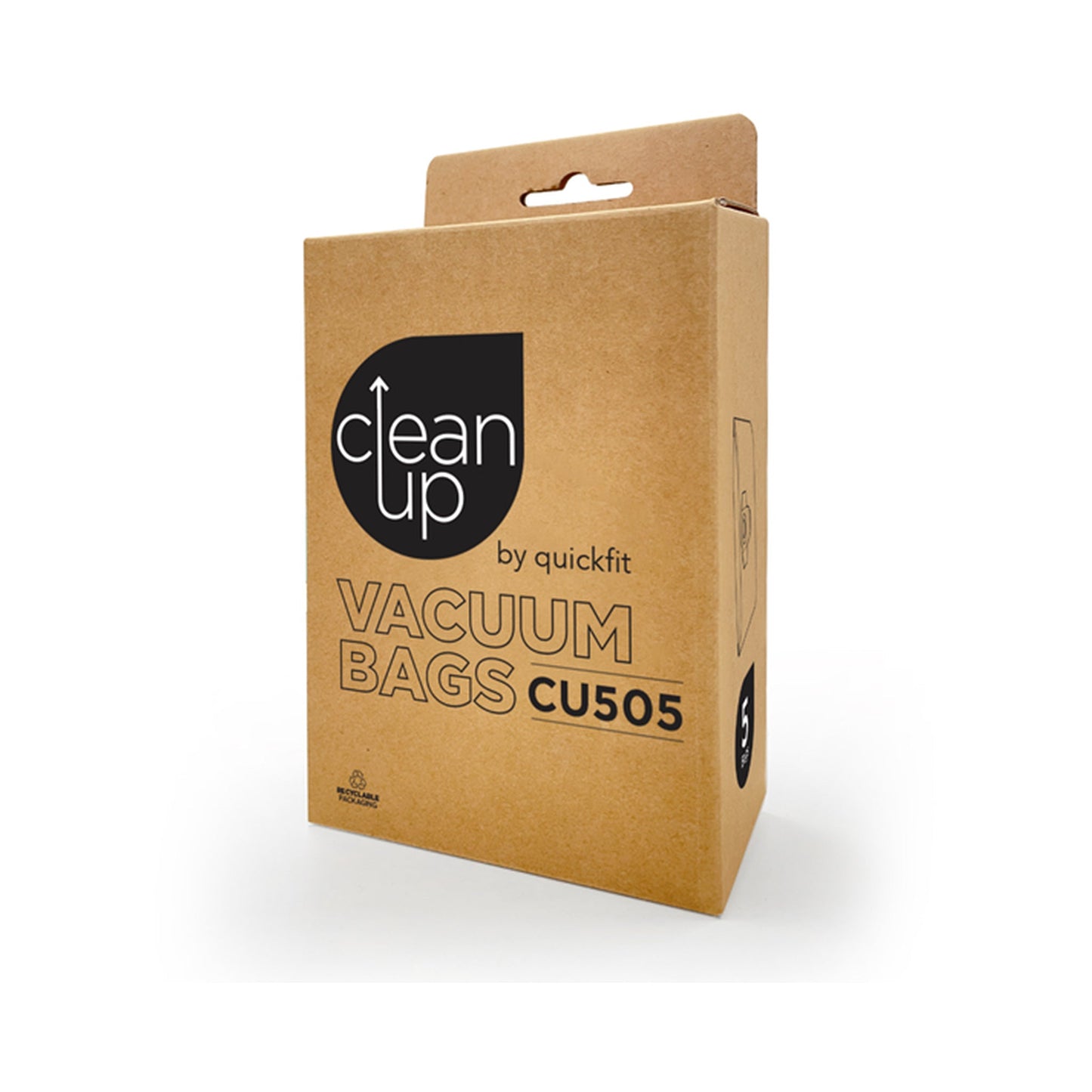 CleanUp CU505 Vacuum Bags 5 Pack