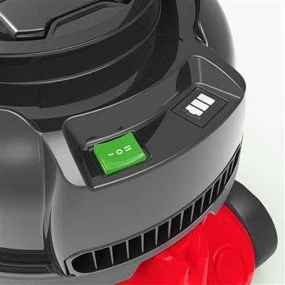 Numatic NBV190NX Henry Red 8L Battery Operated Canister Vacuum Cleaner (Battery Incuded)