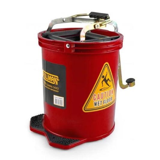 2 x Pullman Red Mop Bucket 16L